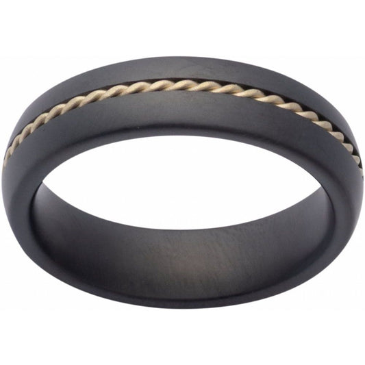Black Ceramic Classic Band
