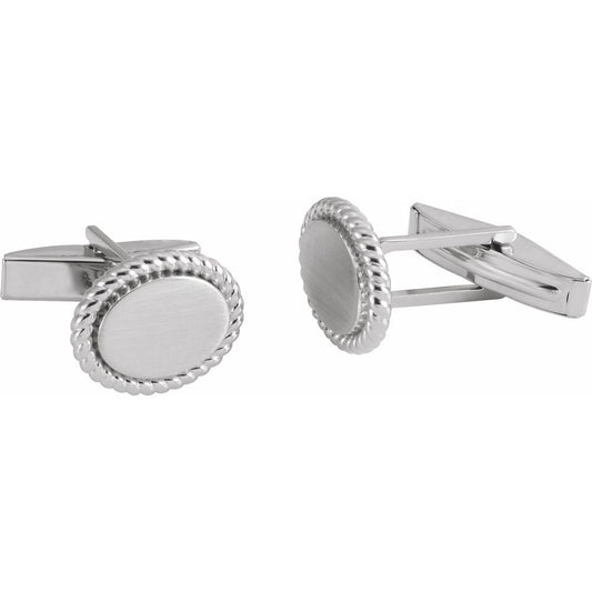 Rope Accented Cufflinks