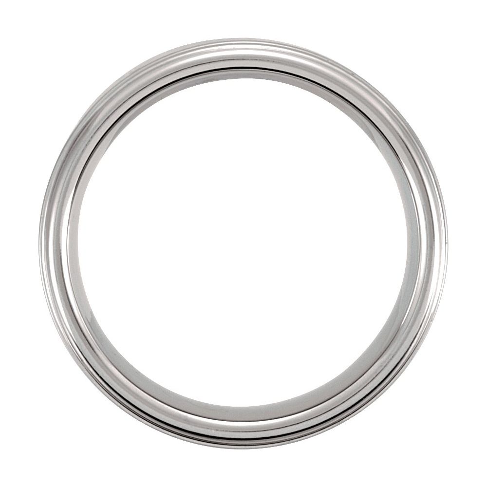Tungsten Stepped Edge Band