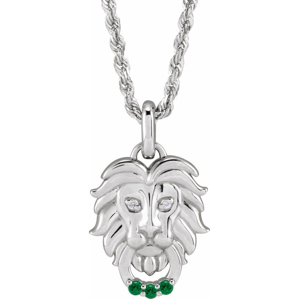 Lion Head Necklace