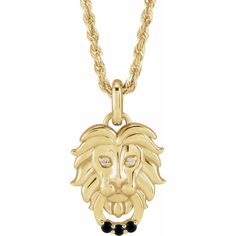 Lion Head Necklace