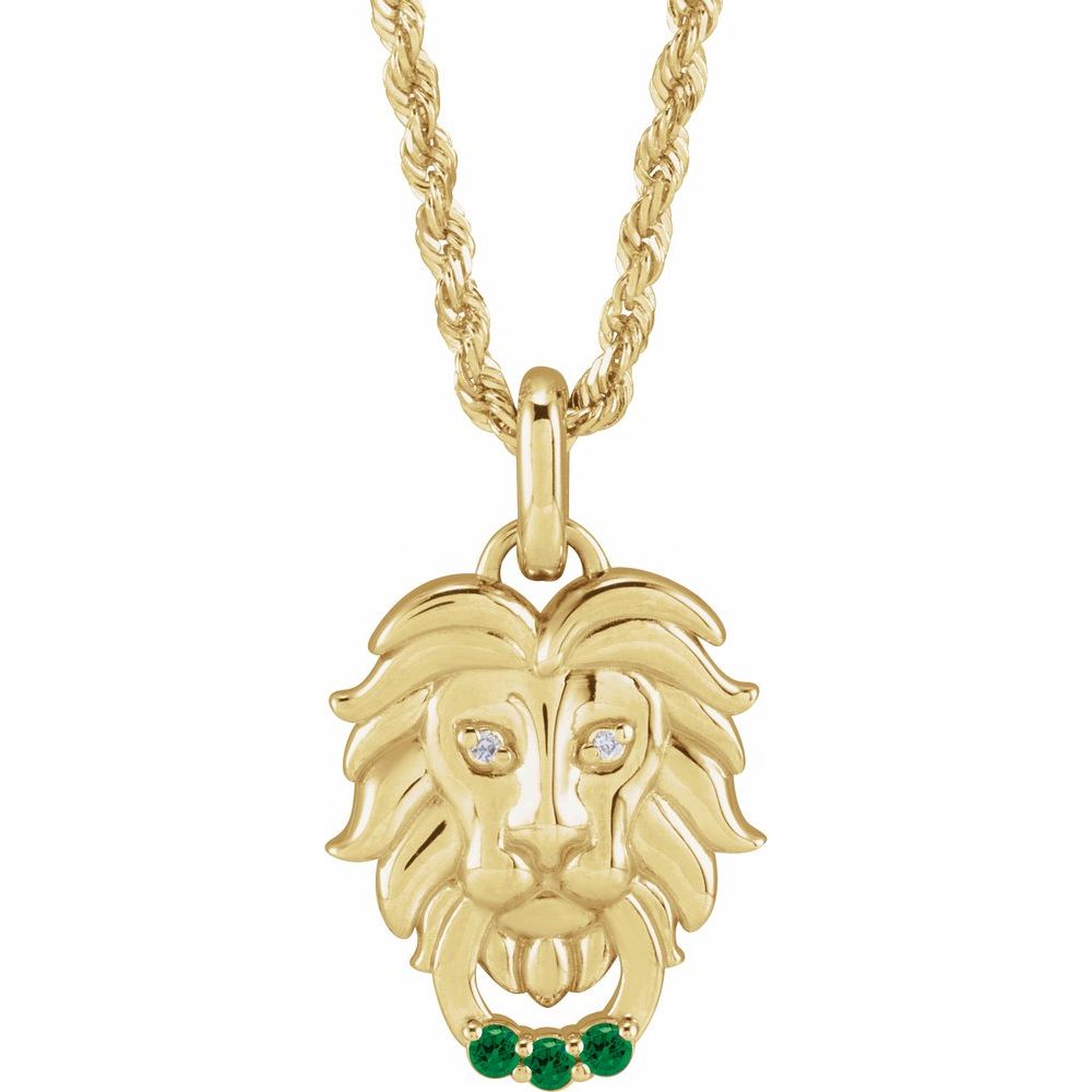 Lion Head Necklace
