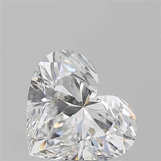 2.01ct Heart Natural Diamond (Colour E, Clarity VS1, GIA Certified)