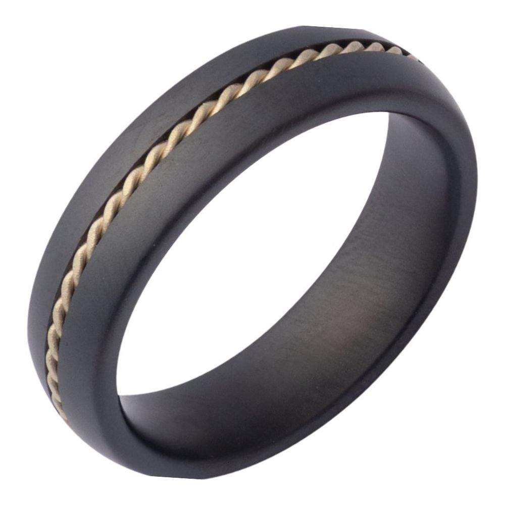 Black Ceramic Classic Band