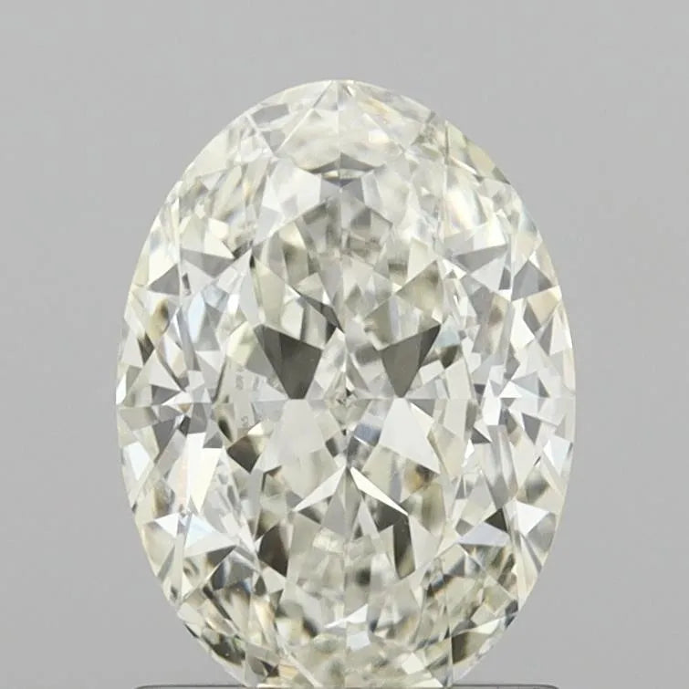 1.00ct Oval Natural Diamond (Colour J, Clarity VVS2, Cut VG, IGI Certified)