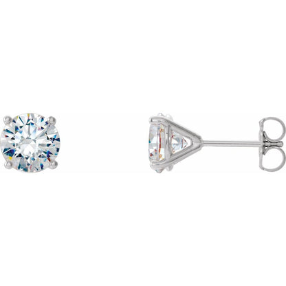 4 Prong Martini Stud