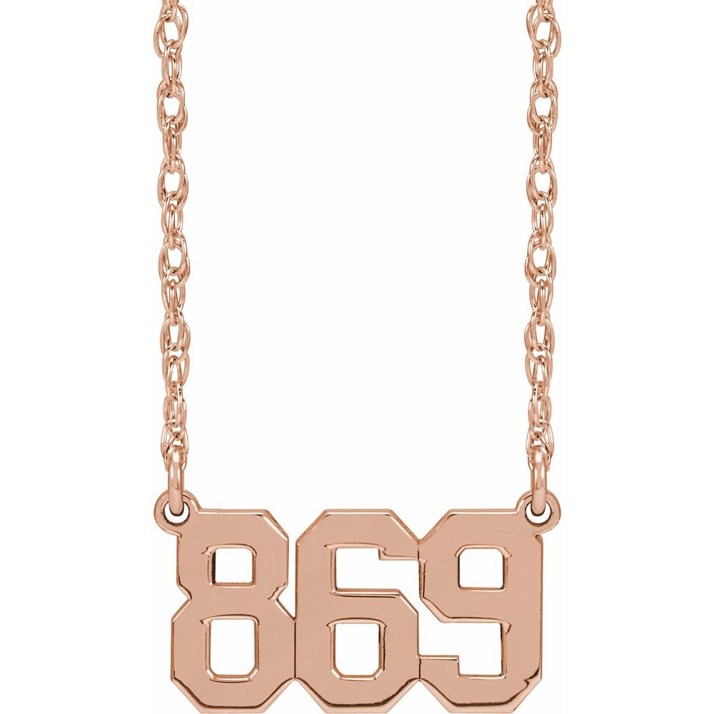 Numerical Pendant