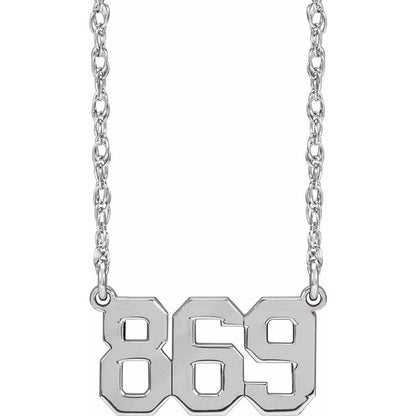 Numerical Pendant