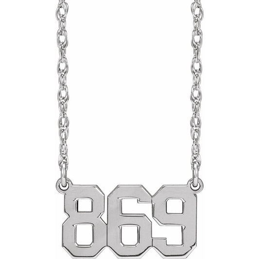 Numerical Pendant