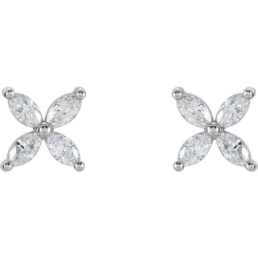 Marquise Bloom Studs