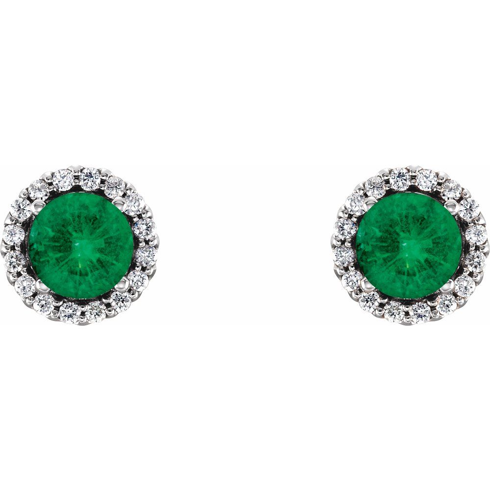 Gemstone & Diamond Earrings