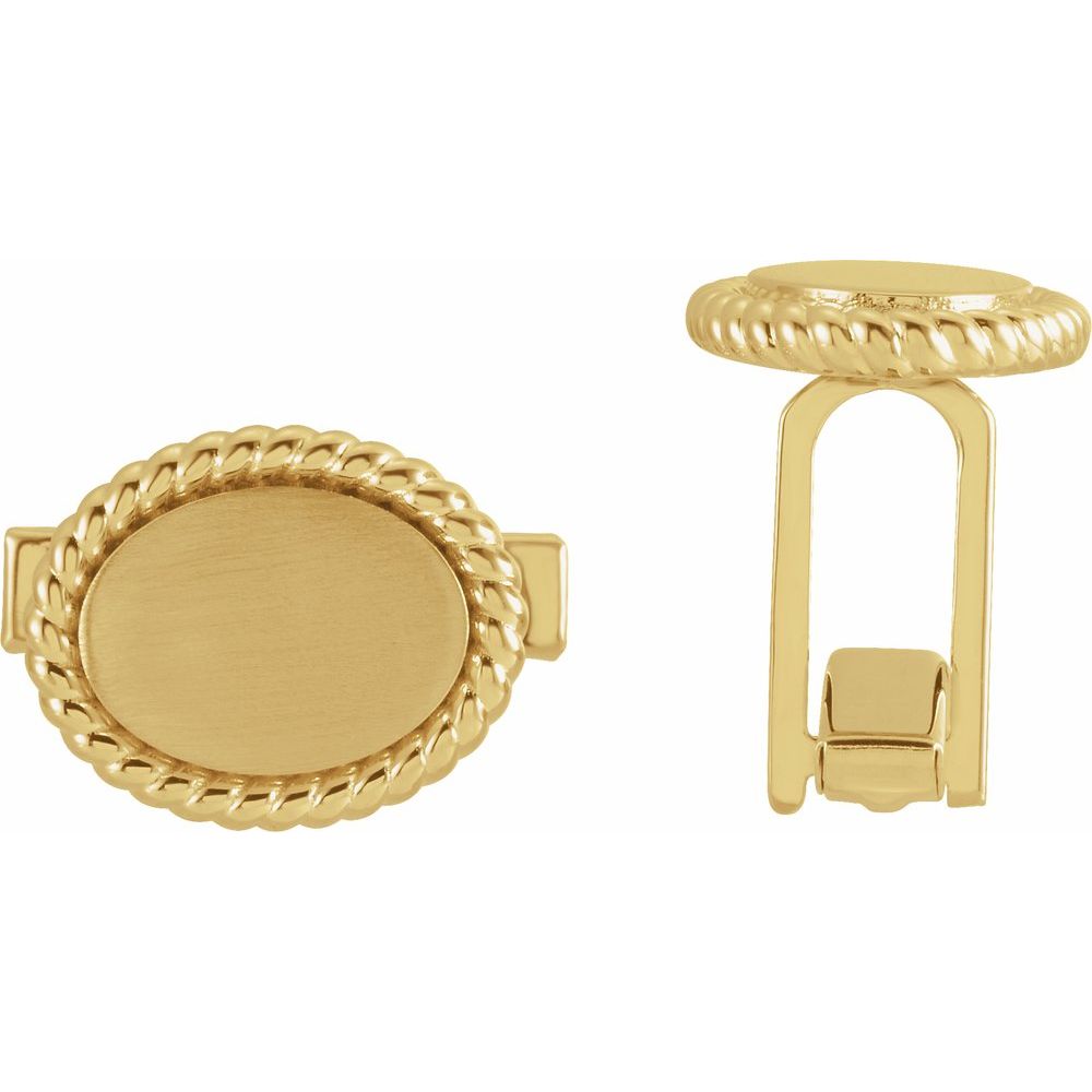 Rope Accented Cufflinks