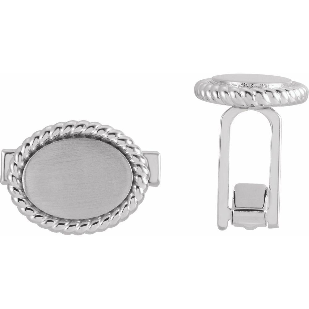 Rope Accented Cufflinks