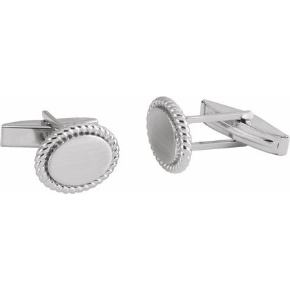 Rope Accented Cufflinks