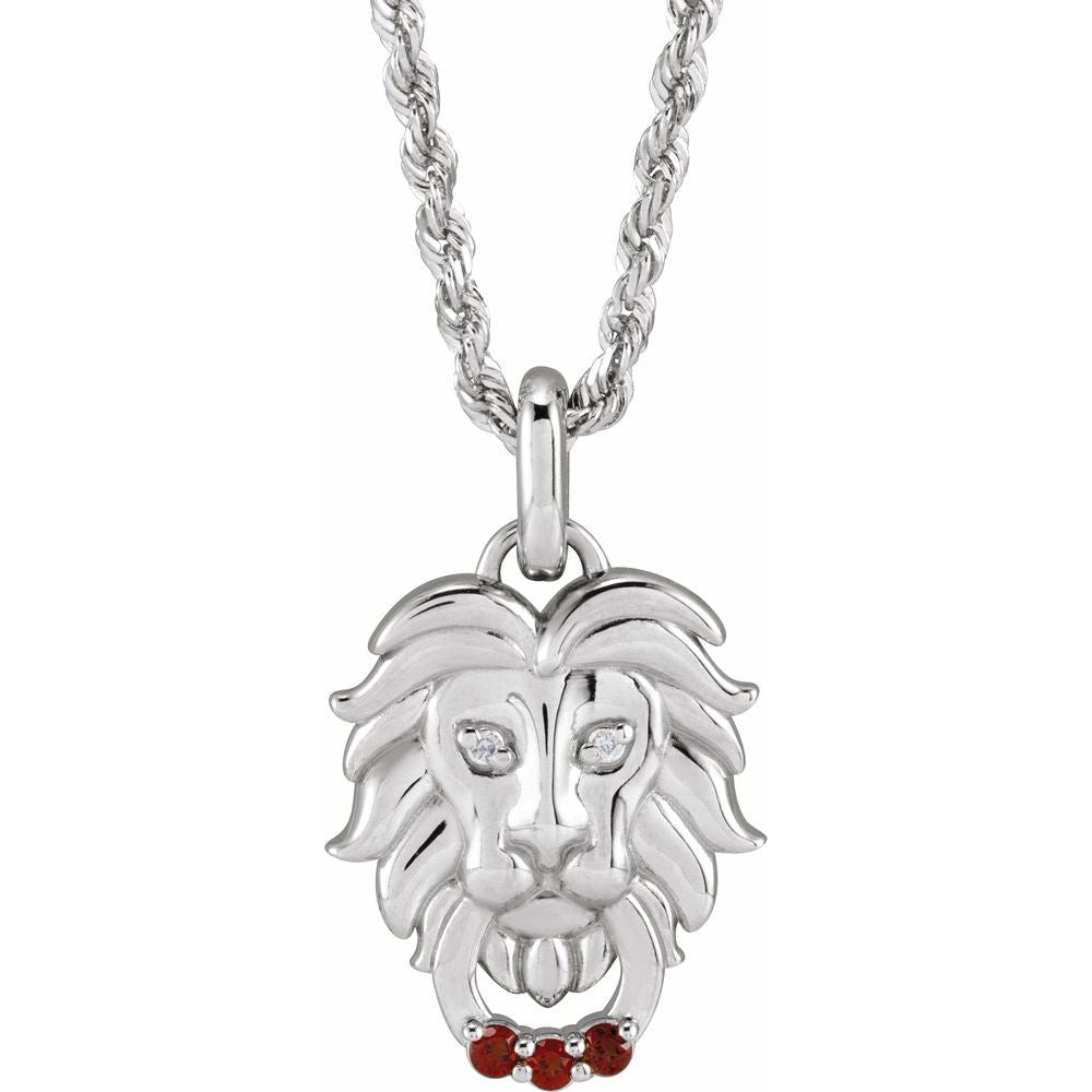 Lion Head Necklace