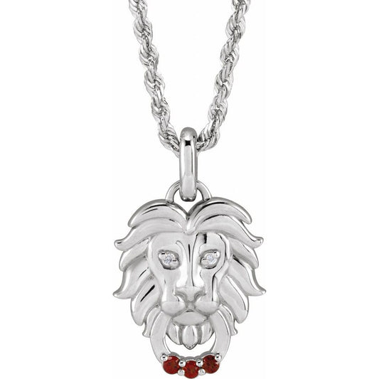 Lion Head Necklace