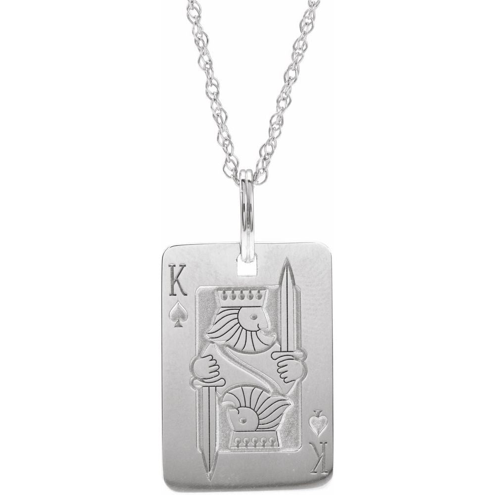 Playing Card Necklace