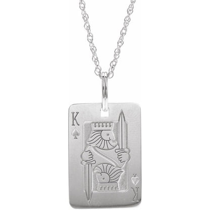 Playing Card Necklace
