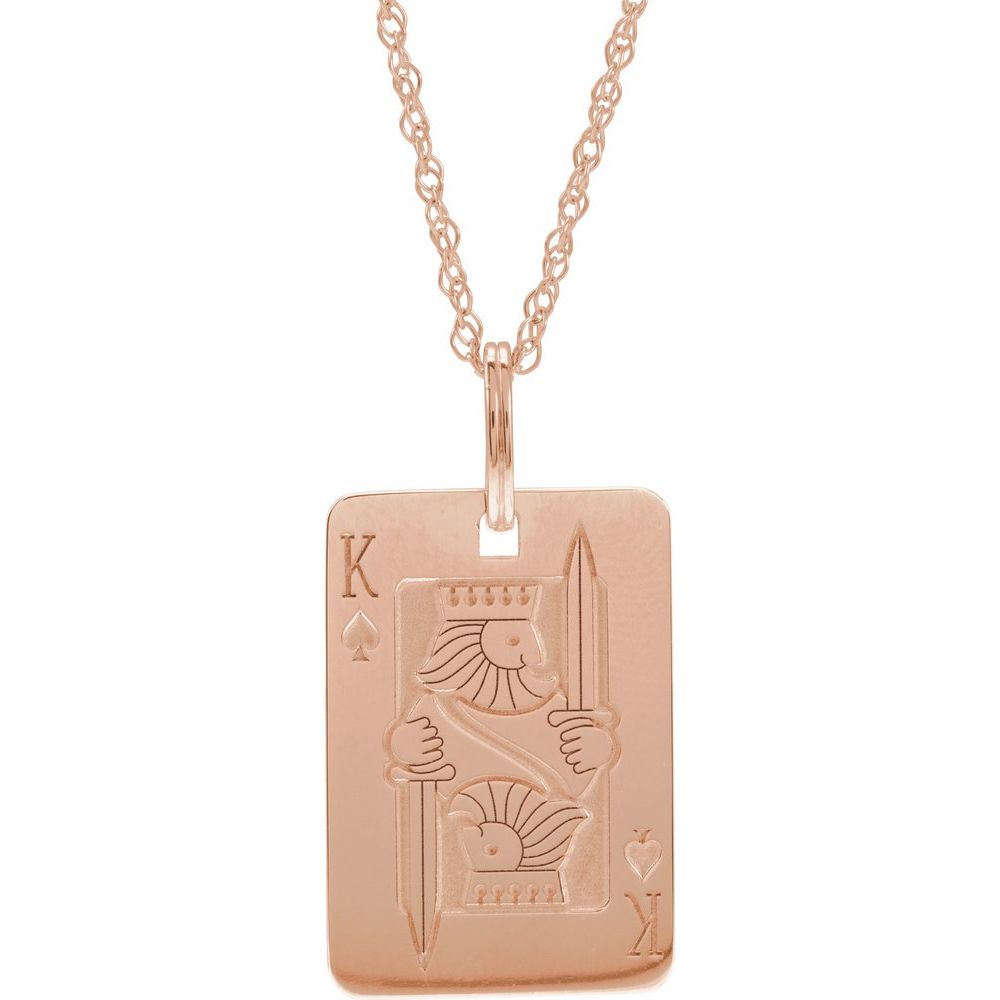 Playing Card Necklace