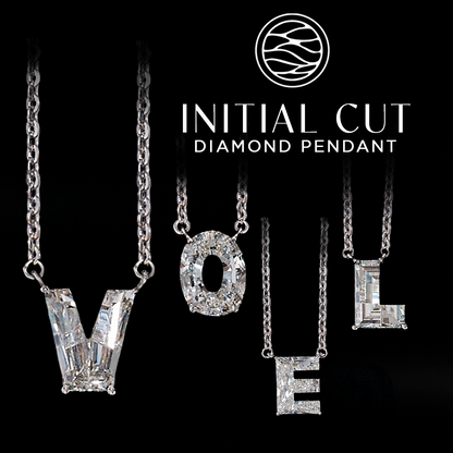 Diamond Initial Pendant Collection