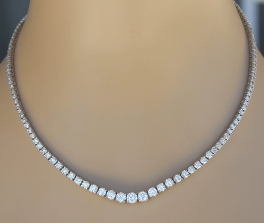 Graduating Tennis Necklace