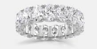 Oval Eternity Band
