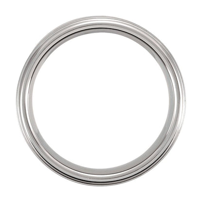 Tungsten Stepped Edge Band