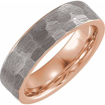 Pipe Cut Tungsten Band