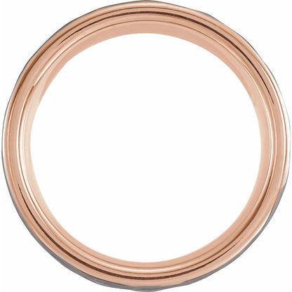 Pipe Cut Tungsten Band
