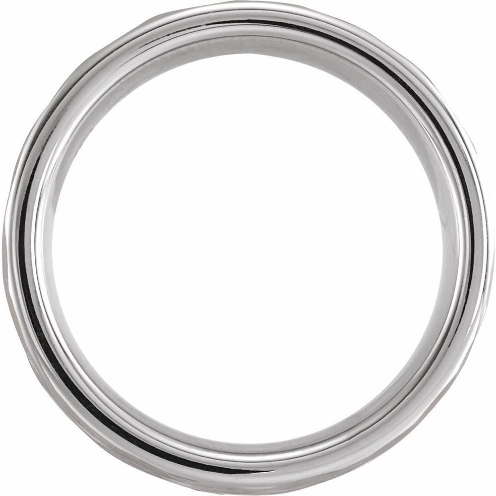 Pipe Cut Tungsten Band